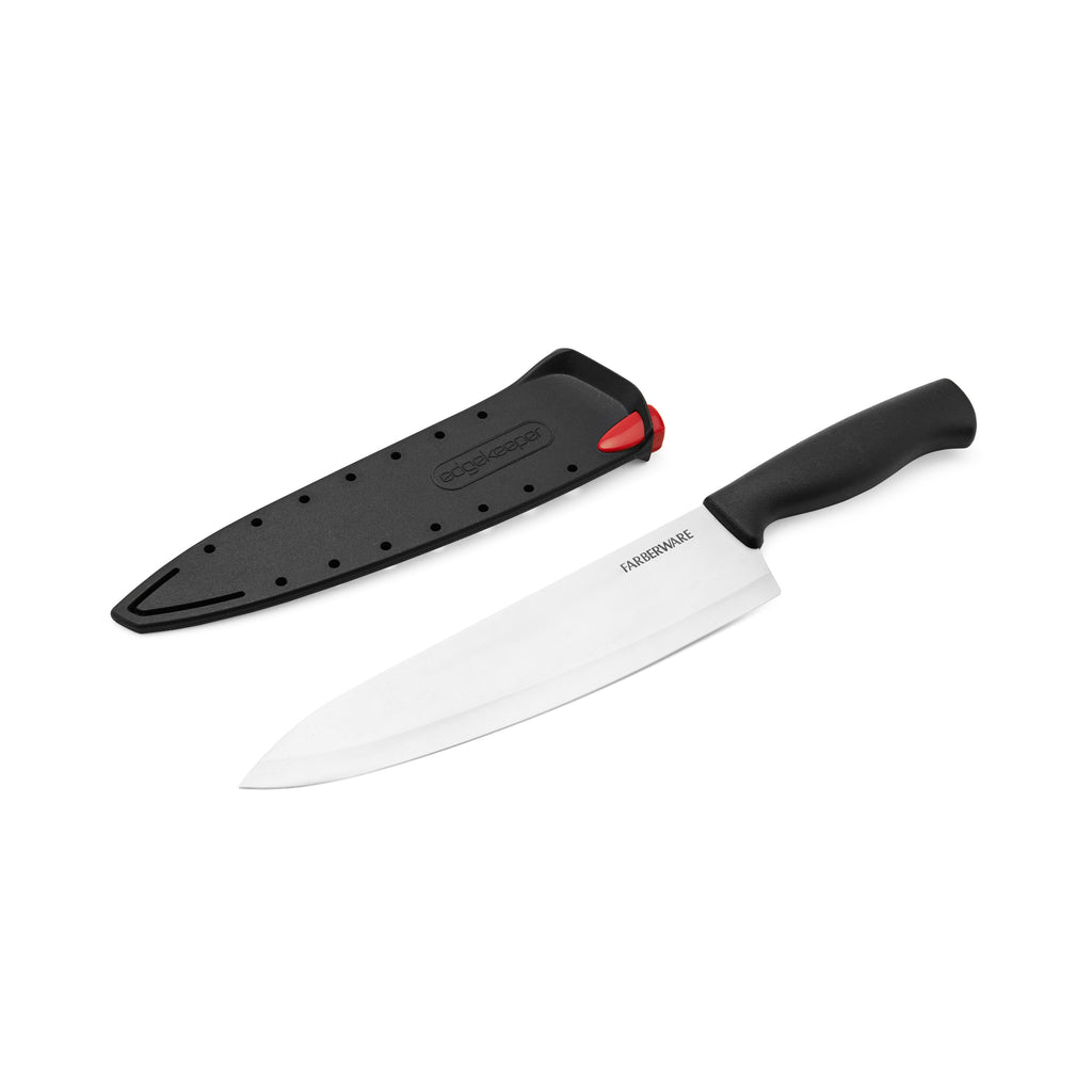 Edgekeeper 8 Inch Chef Knife with Self-Sharpening Sleeve